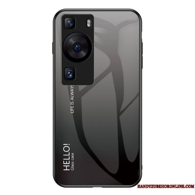 Coque Huawei P60 Pro Verre Trempé Hello