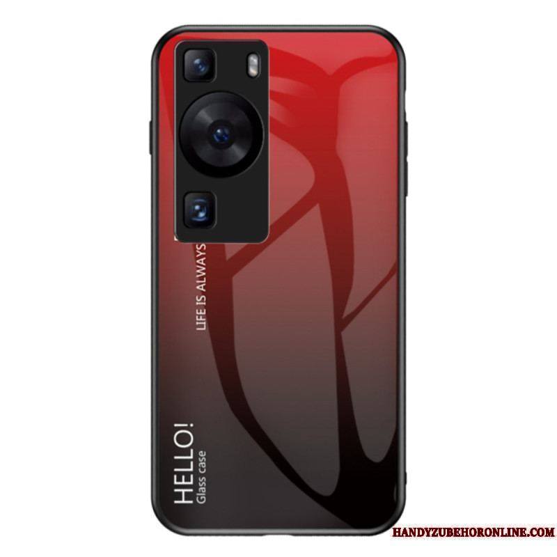 Coque Huawei P60 Pro Verre Trempé Hello