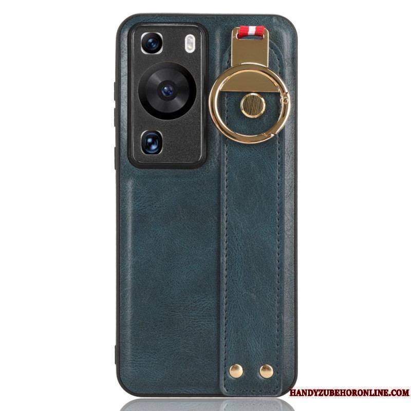 Coque Huawei P60 Pro avec Sangle et Anneau