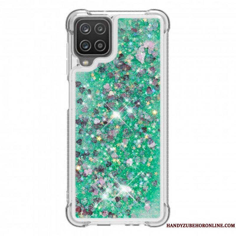 Coque Samsung Galaxy A12 / M12 Désire Paillettes