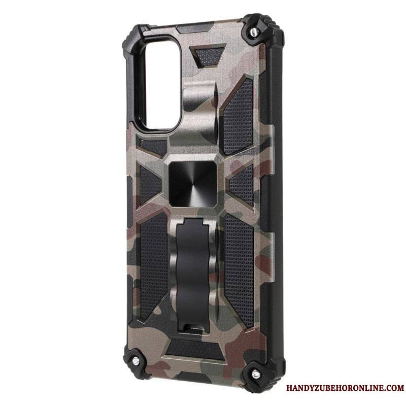 Coque Samsung Galaxy A13 5G / A04s Camouflage Support Amovible