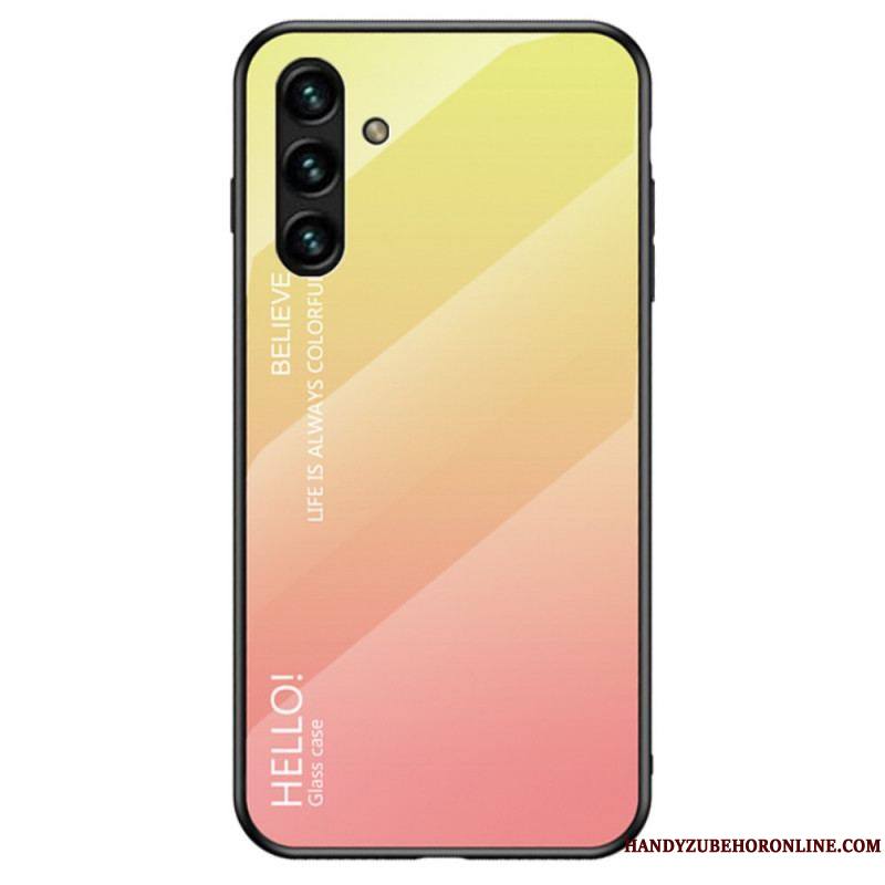 Coque Samsung Galaxy A13 5G / A04s Verre Trempé Hello