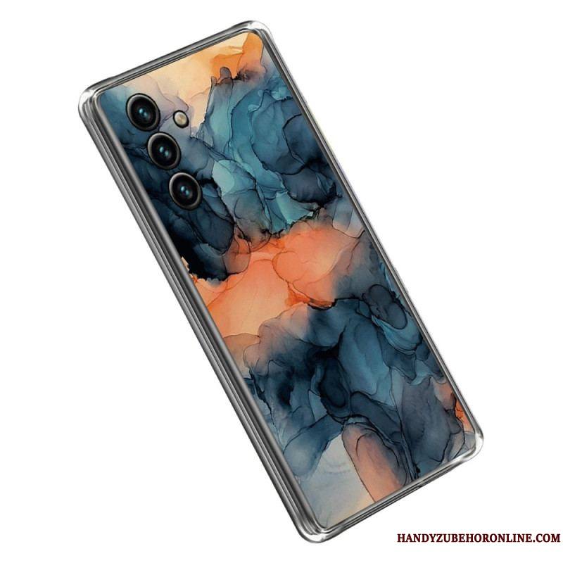 Coque Samsung Galaxy A14 5G / A14 Marbre Aquarelle