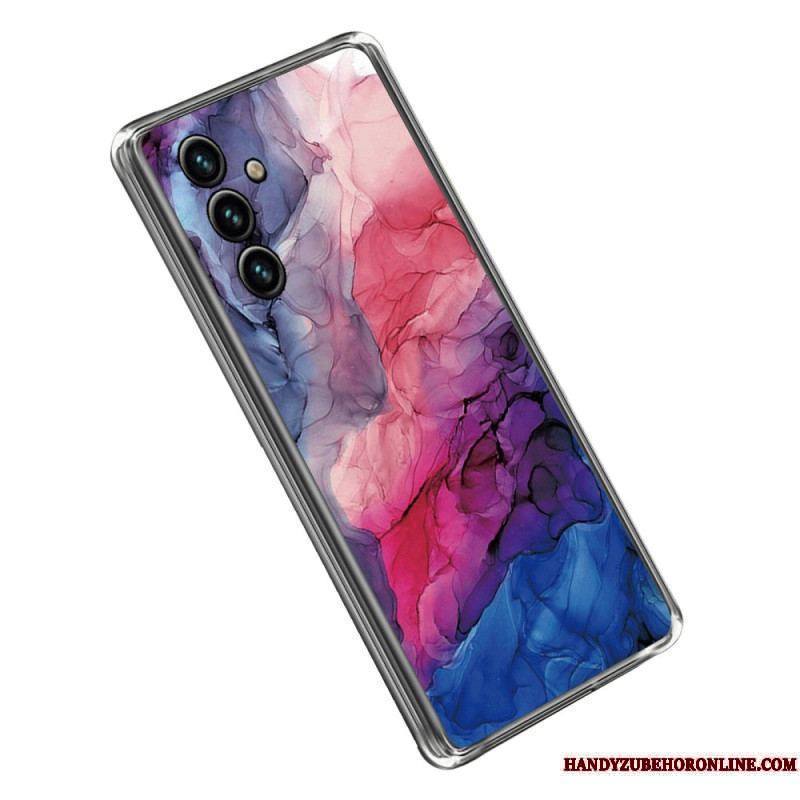 Coque Samsung Galaxy A14 5G / A14 Marbre Aquarelle