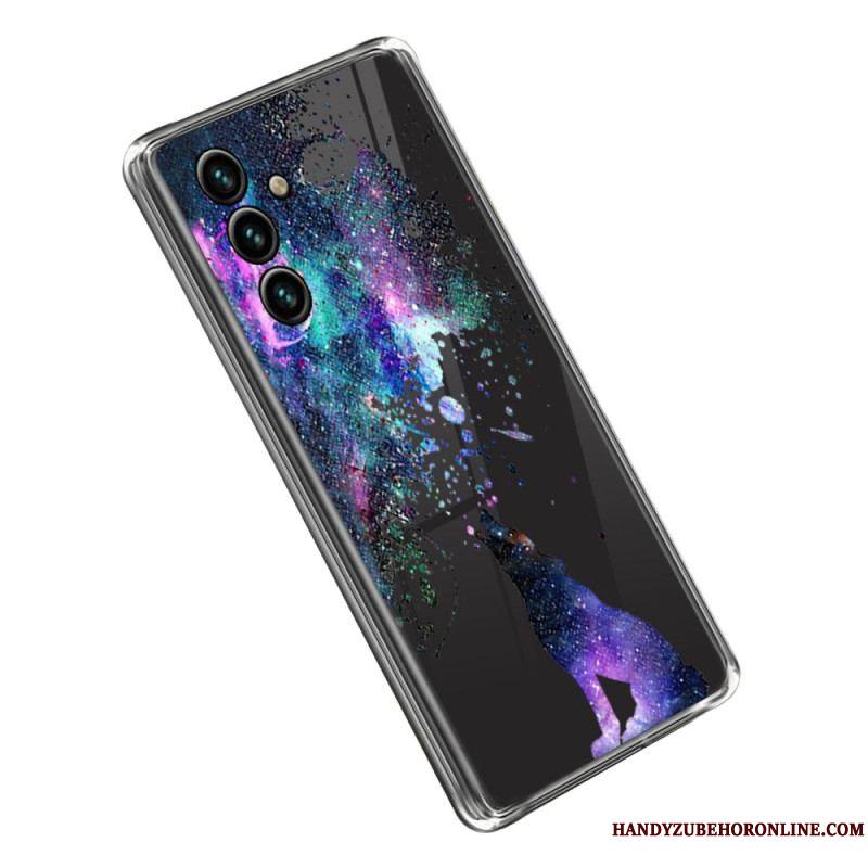 Coque Samsung Galaxy A14 5G / A14 Transparente Loup Sauvage