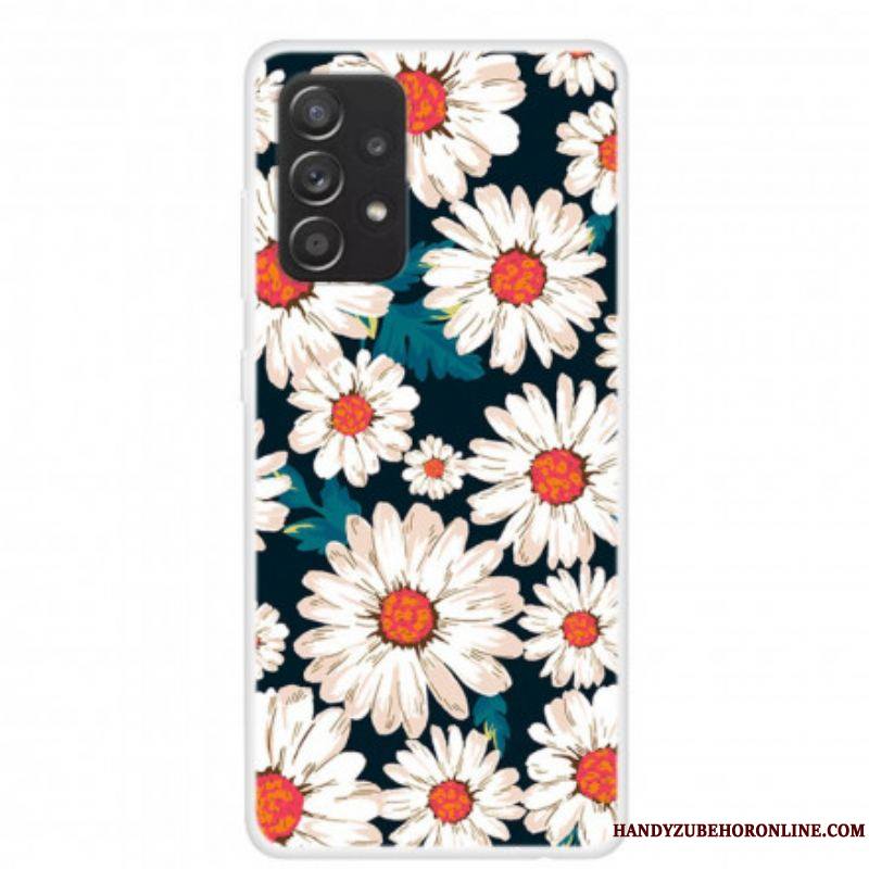 Coque Samsung Galaxy A52 4G / A52 5G / A52s 5G Fleurs Liberty