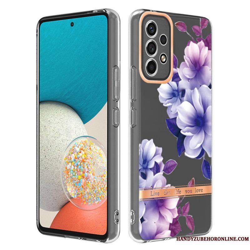 Coque Samsung Galaxy A53 5G Transparente Florale