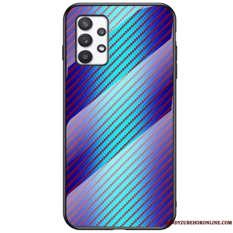 Coque Samsung Galaxy A53 Verre Trempé Fibre Carbone