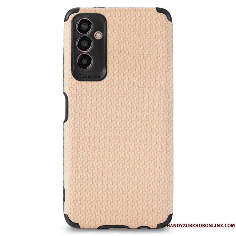 Coque Samsung Galaxy M13 Fibre Carbone Coins Renforcés