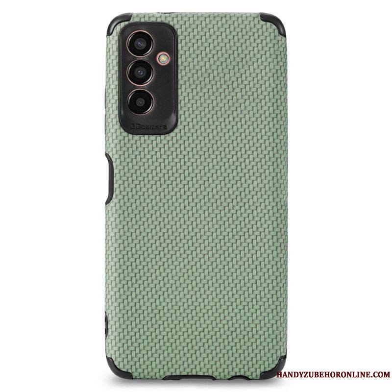 Coque Samsung Galaxy M13 Fibre Carbone Coins Renforcés