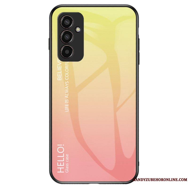 Coque Samsung Galaxy M13 Verre Trempé Hello