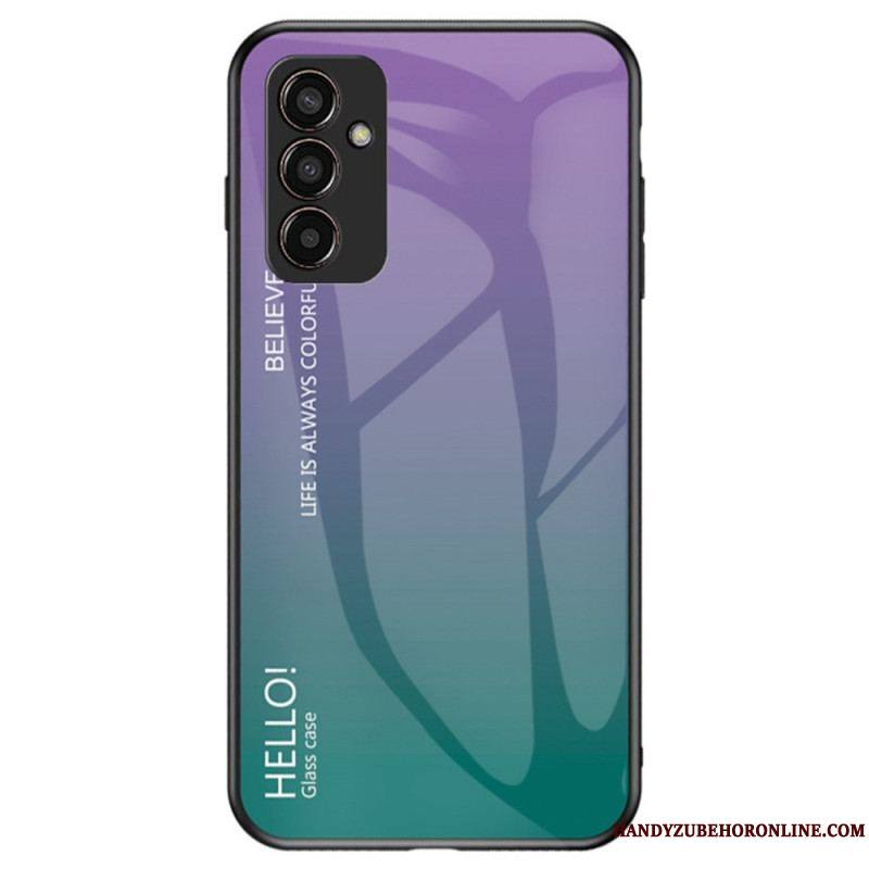 Coque Samsung Galaxy M13 Verre Trempé Hello