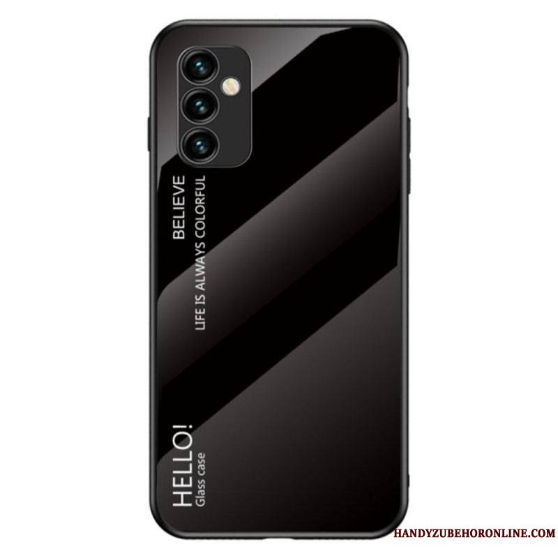 Coque Samsung Galaxy M23 5G Verre Trempé Hello