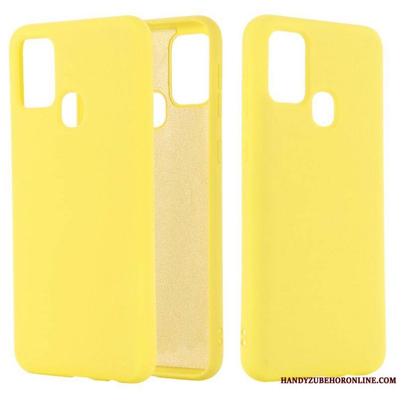 Coque Samsung Galaxy M31 Liquide Silicone