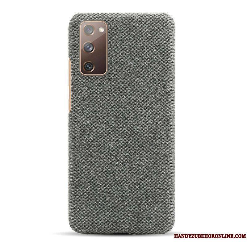 Coque Samsung Galaxy S20 FE Texture Tissu