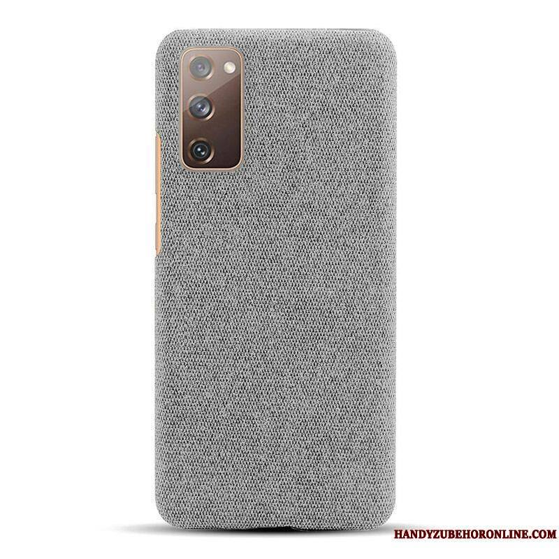 Coque Samsung Galaxy S20 FE Texture Tissu