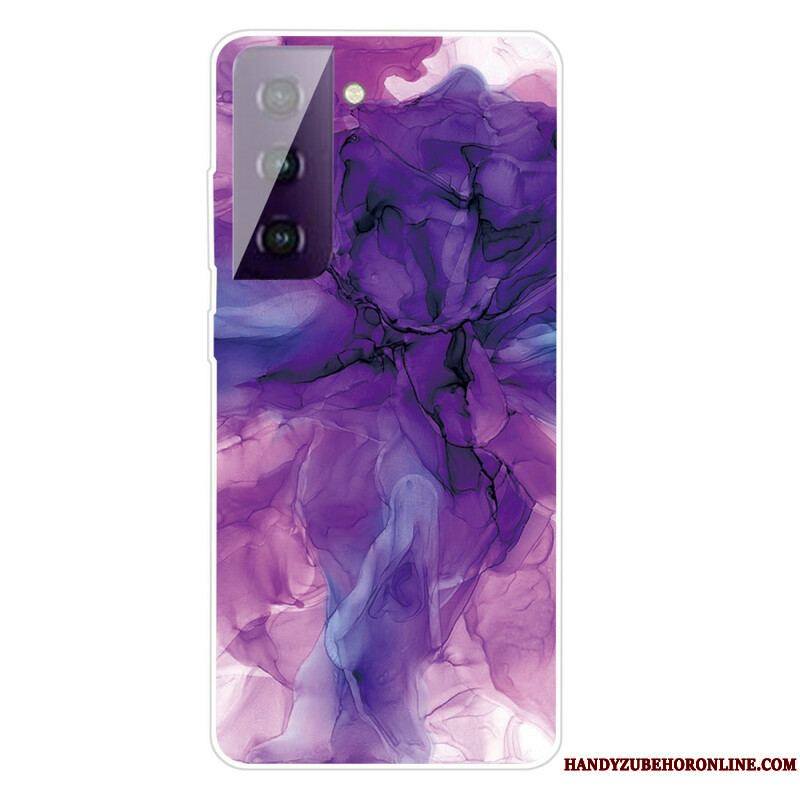 Coque Samsung Galaxy S21 5G Oeuvre Aquarelle