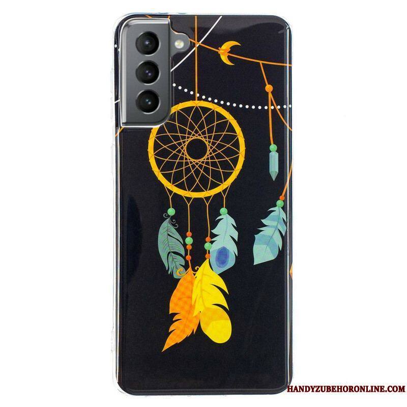 Coque Samsung Galaxy S21 FE Attrape Rêves Fluorescente