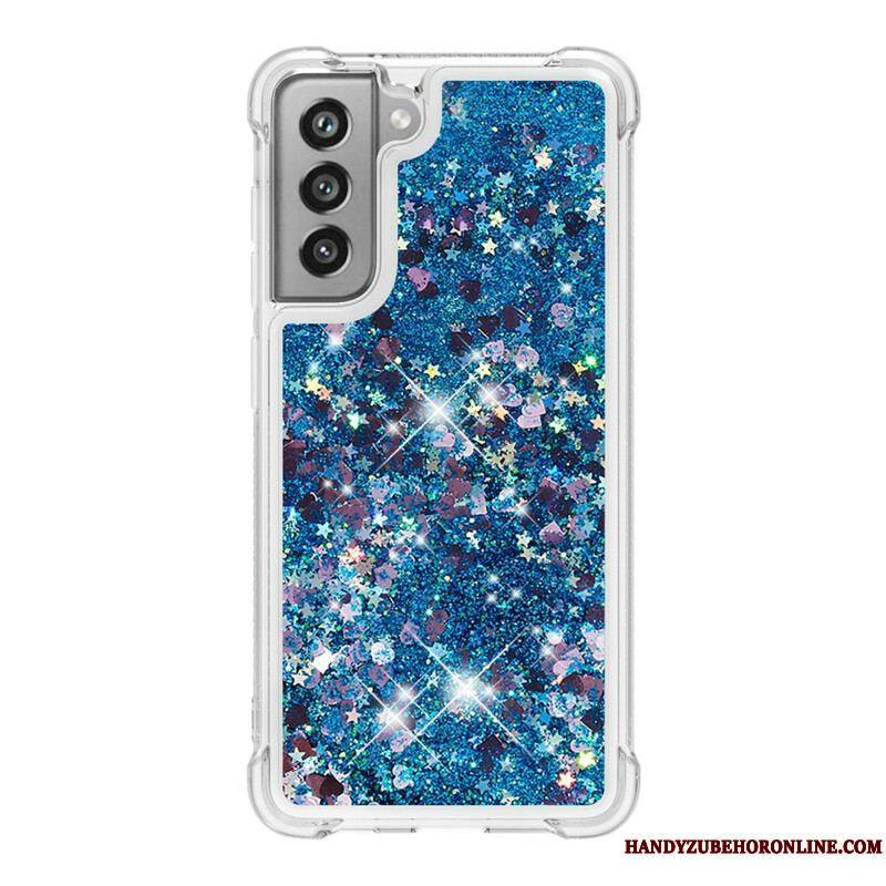 Coque Samsung Galaxy S21 FE Désires Paillettes