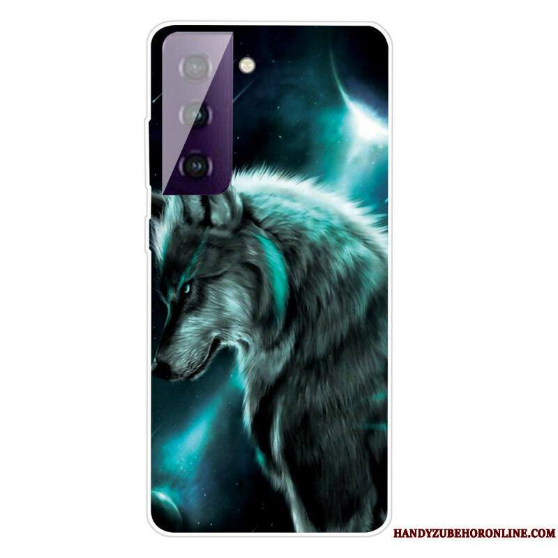 Coque Samsung Galaxy S21 FE Loup Royal