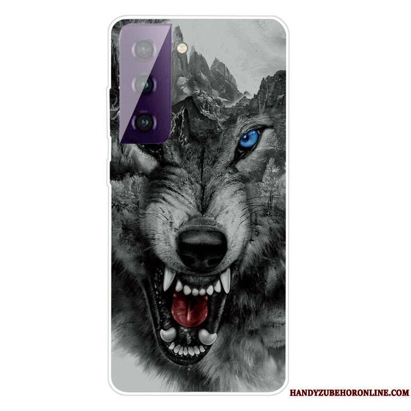 Coque Samsung Galaxy S21 FE Sublime Loup