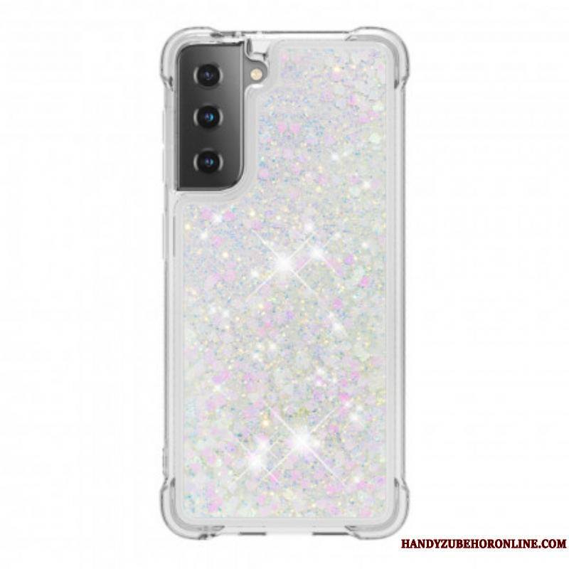 Coque Samsung Galaxy S21 Plus 5G Désires Paillettes