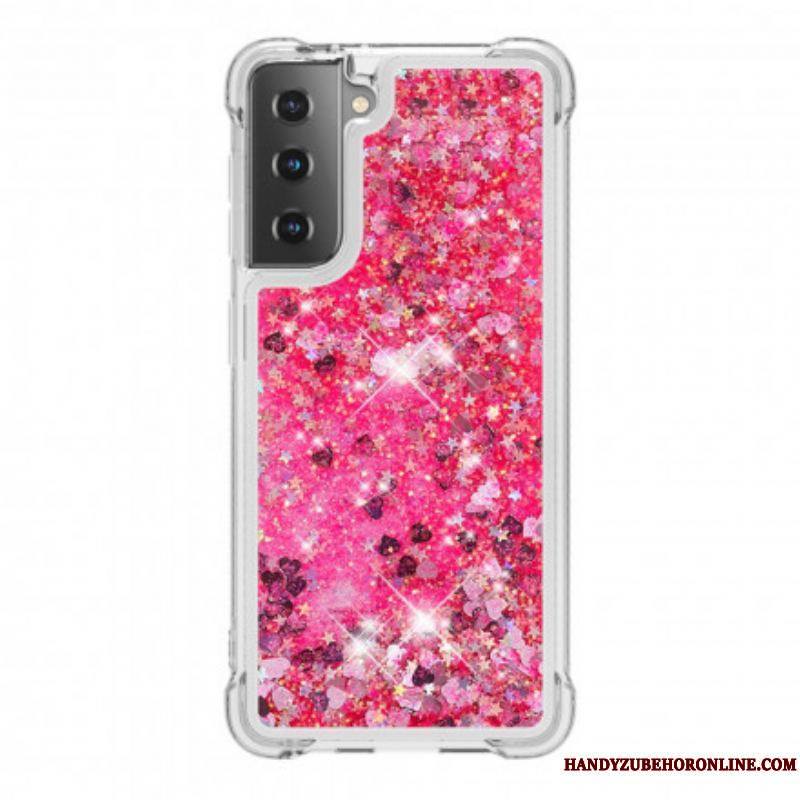 Coque Samsung Galaxy S21 Plus 5G Désires Paillettes