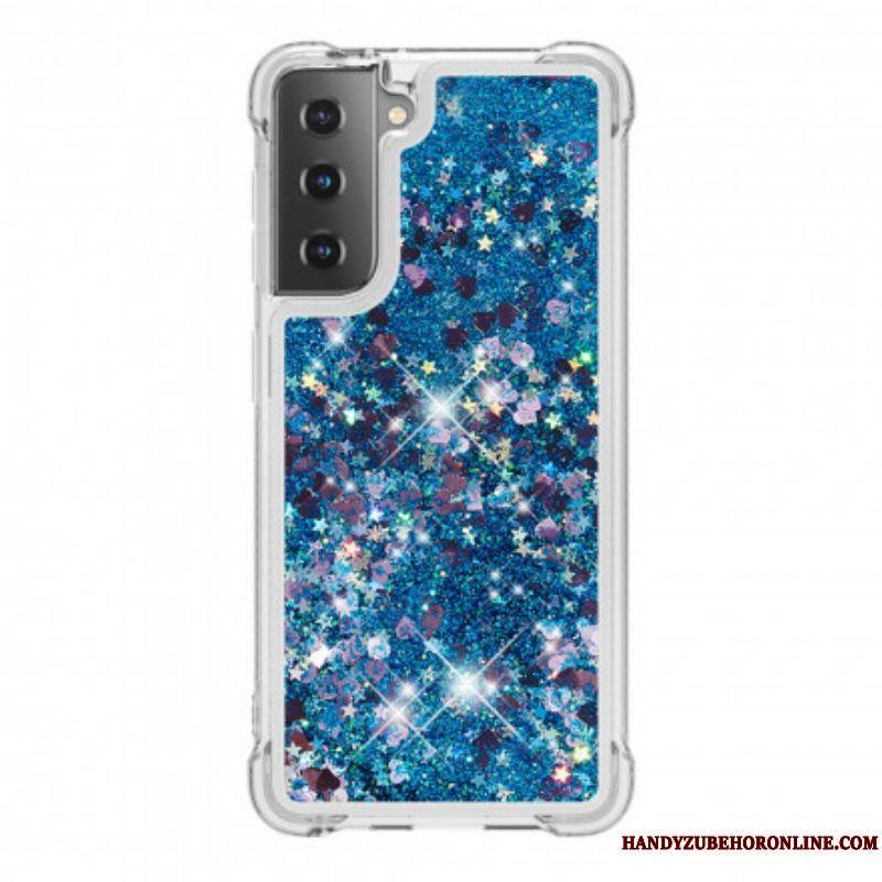 Coque Samsung Galaxy S21 Plus 5G Désires Paillettes