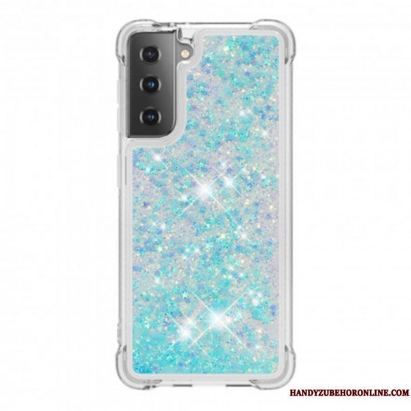 Coque Samsung Galaxy S21 Plus 5G Désires Paillettes