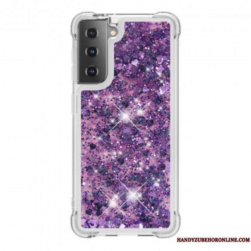 Coque Samsung Galaxy S21 Plus 5G Désires Paillettes