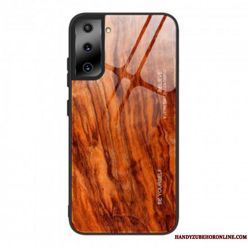 Coque Samsung Galaxy S21 Ultra 5G Verre Trempé Design Bois