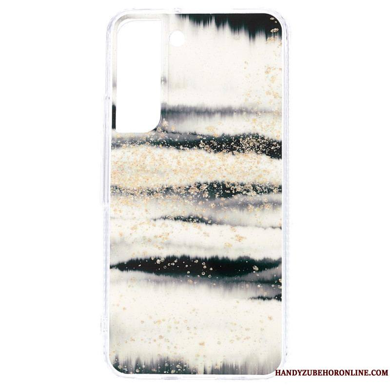 Coque Samsung Galaxy S22 5G Marbre Scintillant