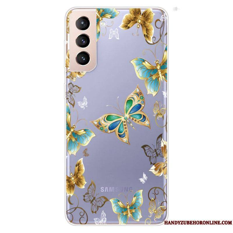 Coque Samsung Galaxy S22 5G Papillons Design