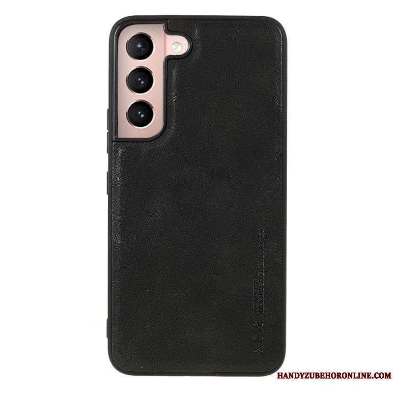 Coque Samsung Galaxy S22 5G X- Level Effet Cuir Vintage