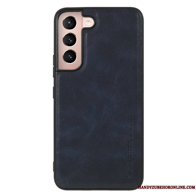 Coque Samsung Galaxy S22 5G X- Level Effet Cuir Vintage