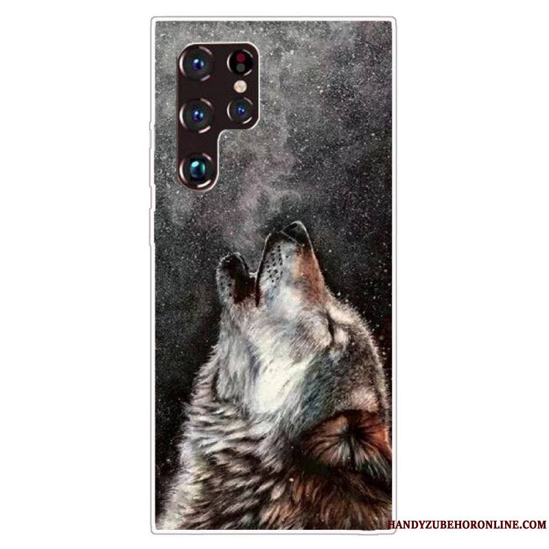 Coque Samsung Galaxy S22 Ultra 5G Sublime Loup