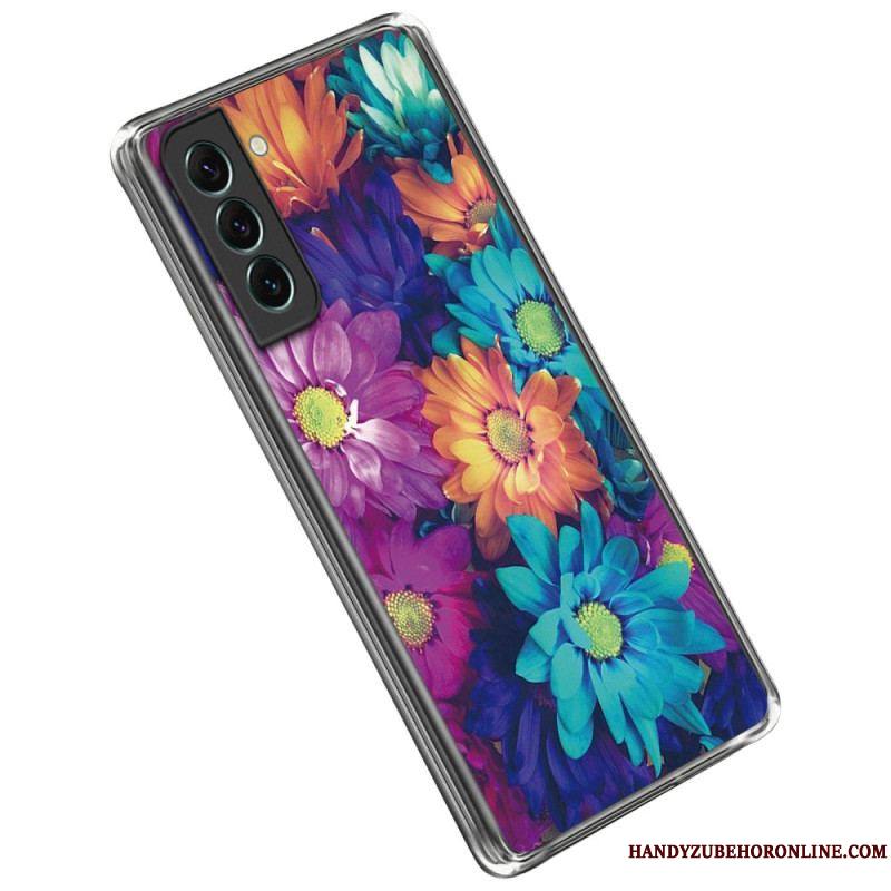 Coque Samsung Galaxy S23 Plus 5G Flexible Fleurs