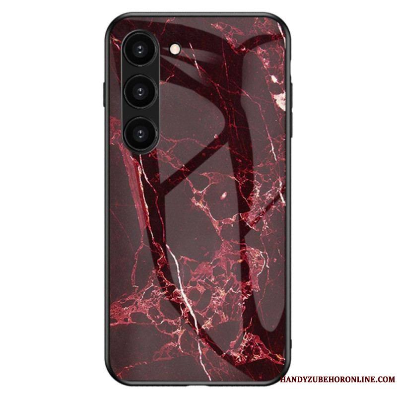 Coque Samsung Galaxy S23 Plus 5G Verre Trempé Marbre