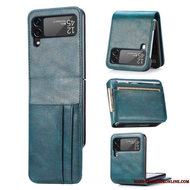 Coque Samsung Galaxy Z Flip 3 5G Style Cuir Portefeuille