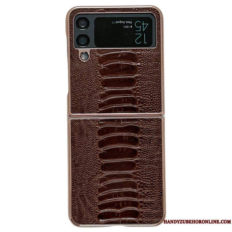 Coque Samsung Galaxy Z Flip 4 Design Crocodile