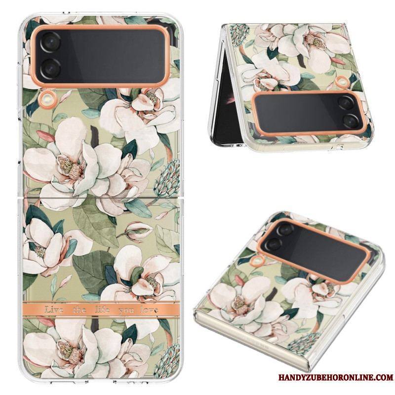 Coque Samsung Galaxy Z Flip 4 Florale