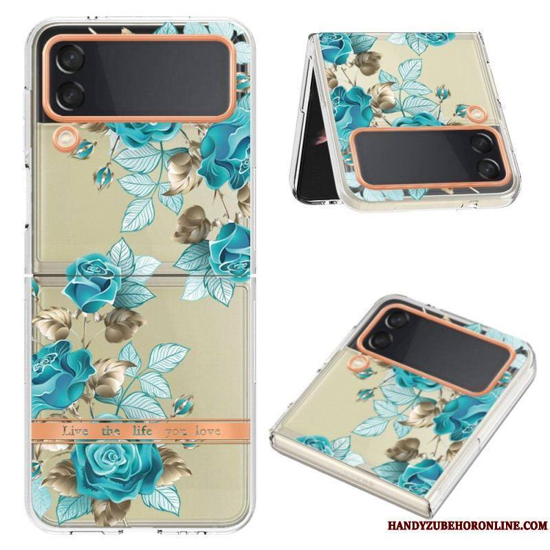 Coque Samsung Galaxy Z Flip 4 Florale