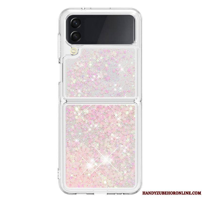 Coque Samsung Galaxy Z Flip 4 Paillettes Colorées