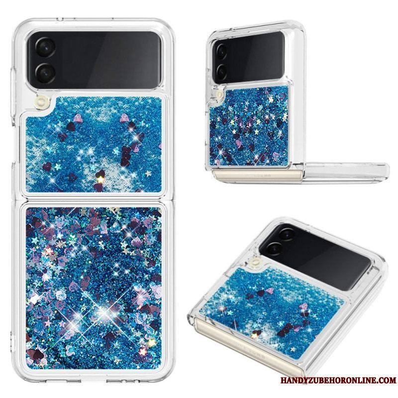 Coque Samsung Galaxy Z Flip 4 Paillettes Colorées