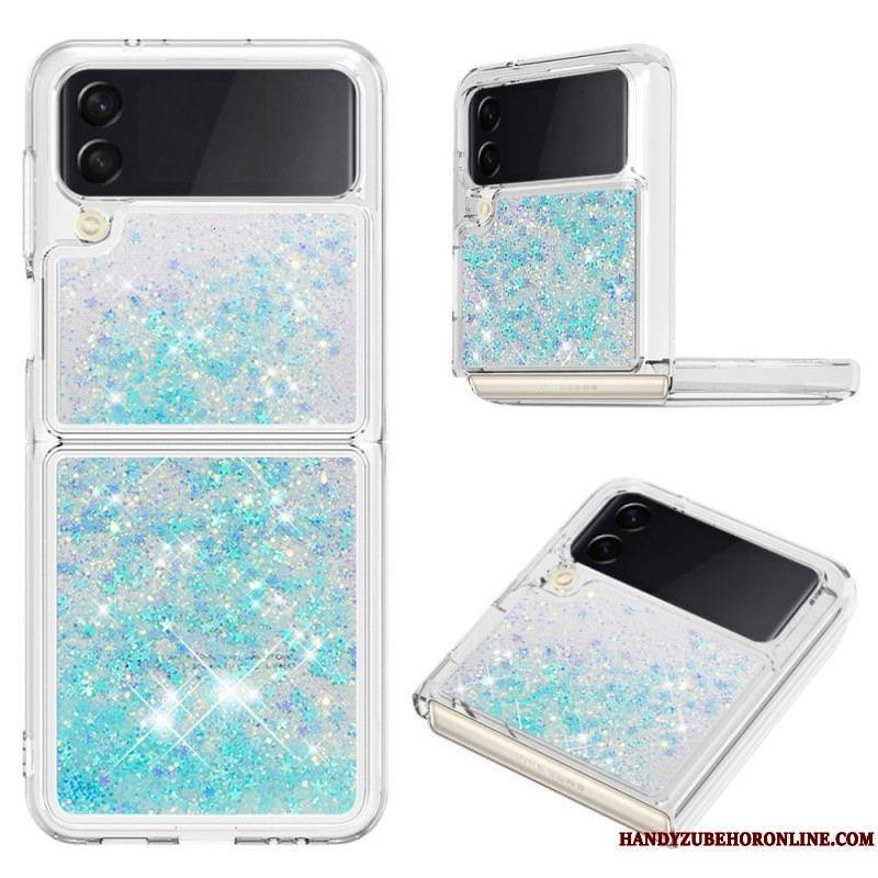 Coque Samsung Galaxy Z Flip 4 Paillettes Colorées