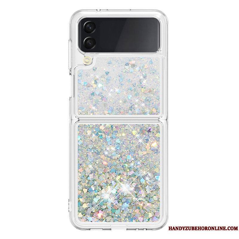 Coque Samsung Galaxy Z Flip 4 Paillettes Colorées