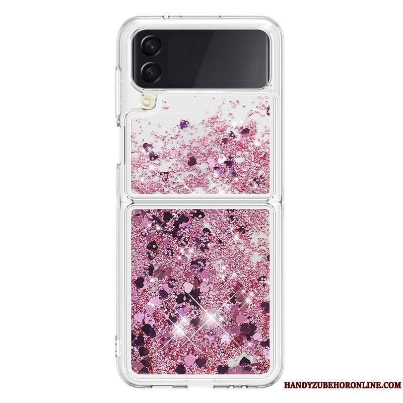 Coque Samsung Galaxy Z Flip 4 Paillettes Colorées