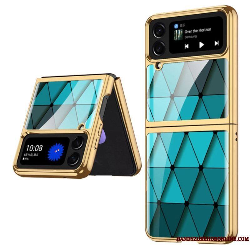 Coque Samsung Galaxy Z Flip 4 Verre Trempé Arlequin GKK