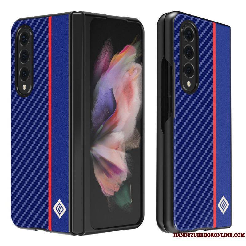 Coque Samsung Galaxy Z Fold 3 5G Fibre Carbone Line LC.IMEEKE