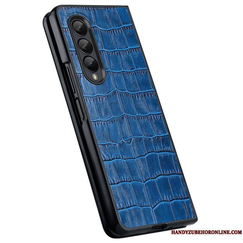 Coque Samsung Galaxy Z Fold 4 Croco Chic